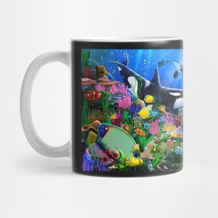 Orca's Tropical Reef Mug